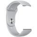 Ремінець Hoco WH11 Flexible series classic silicone strap для Smart Watch 22mm Gray 212-01803 фото 1
