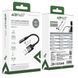 Аудіокабель ACEFAST J13 USB-A to 3.5mm female, nylon braid, 0.15m, Black 6974316285298 фото 2