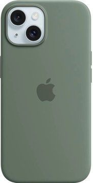 Чохол Silicone Case Full Size для iPhone 15 Plus Pine Green 208-05028 фото