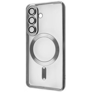 Чохол WAVE Metal Color Case with Magnetic Ring для Samsung Galaxy S26 Silver 656-08035 фото