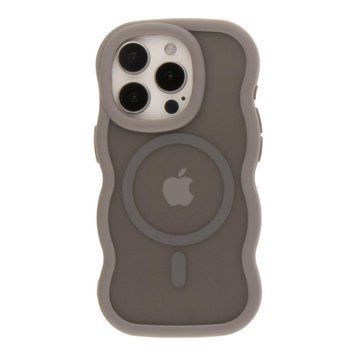 Чехол TPU+PC AquaWave with MagSafe для iPhone 15 Pro Max Grey 757-00054 фото