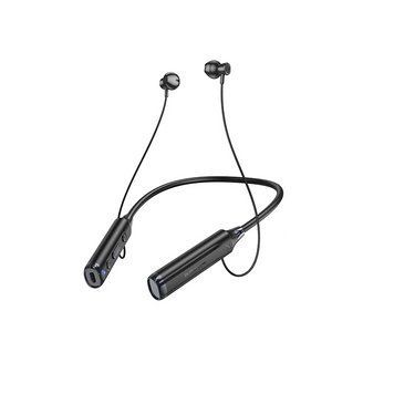 Бездротові спортивні навушники BOROFONE BE64 Perfect neckband BT earphones Black 6941991103704 фото