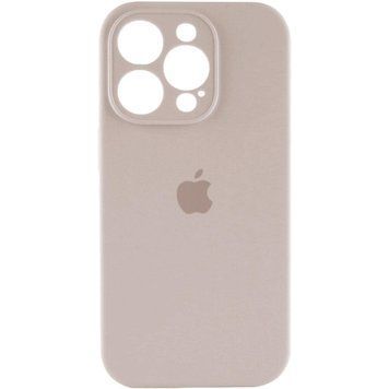 Силіконовий чохол з закритою камерою для iPhone 16 Pro Max Antique White 666-01301 фото