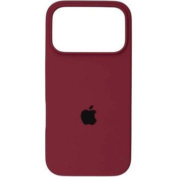 Силиконовый чехол для Apple iPhone 17 Pro Maroon 208-06531 фото