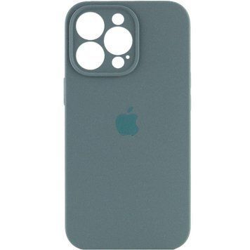 Силіконовий чохол з закритою камерою для iPhone 16 Pro Pine Green 666-01249 фото
