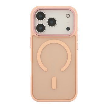 Чехол TPU+PC Goldencis Matte with MagSafe для iPhone 17 Pro Pink 2020000496755 фото