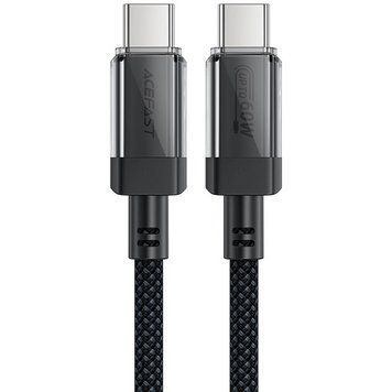Дата кабель Acefast C12-03 Type-C to Type-C 60W (1.2m) Black ILSO-00000088092-1 фото