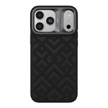 Чохол Kajsa Briquette Collection Rhombus with MagSafe для iPhone 17 Pro Max Black B-Ring 2020000509356 фото