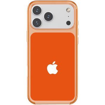 Чохол Clear Case with MagSafe and Animation для Apple iPhone 17 Pro Orange 777-09387 фото
