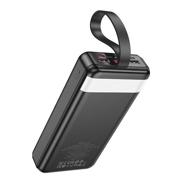 Power Bank Hoco J123B Element 22.5W+PD20W with digital display 30000 mAh Чорний 656-03287 фото