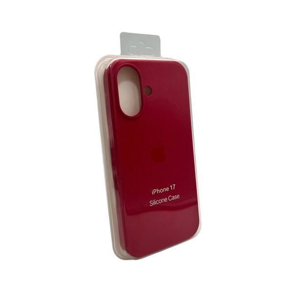 Силіконовий чохол для Apple iPhone 17 Rose Red 208-06651 фото