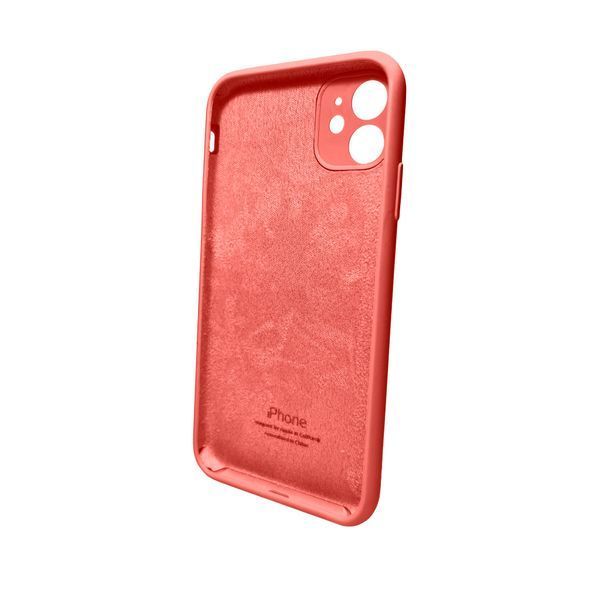 Силіконовий чохол закрита камера для iPhone 11 Pro Max Peach 113-00026 фото
