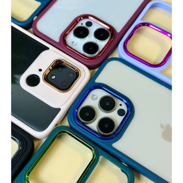 Чехол TPU+PC Lyon Case для iPhone 14 Pro Розовый 208-04392 фото