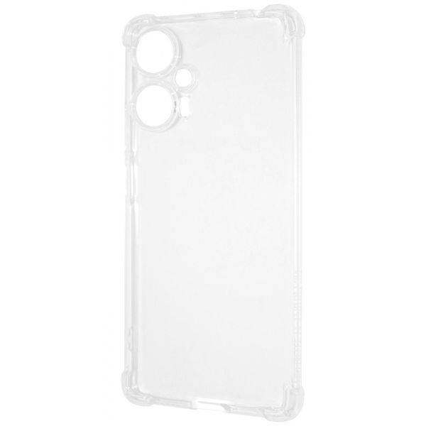 Чехол WXD Силикон 0.8 mm HQ Poco F5/Xiaomi Redmi Note 12 Turbo Прозрачный 777-00618 фото