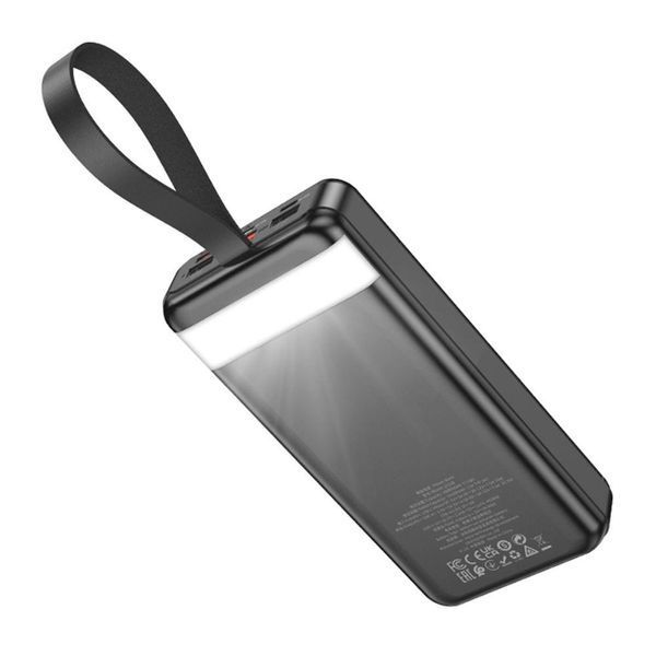 Power Bank Hoco J123B Element 22.5W+PD20W with digital display 30000 mAh Чорний 656-03287 фото