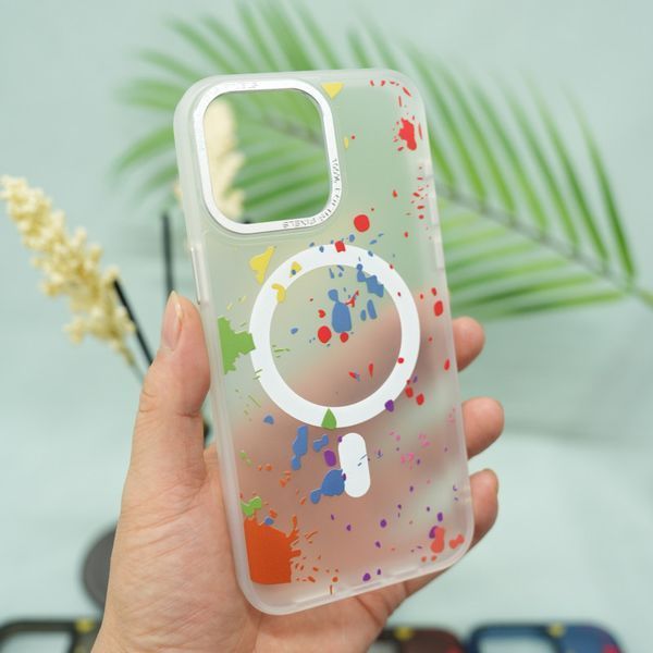 Чохол TPU+PC Flush with Magnetic Fit для Apple iPhone 13 Pro Max (6.7") White ILSO-00000072543-8 фото