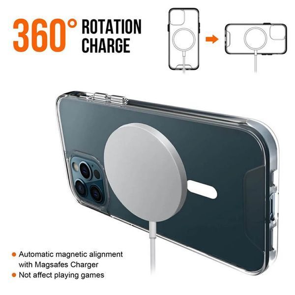 Чехол TPU Space Case with Magnetic Fit для Apple iPhone 16 Pro Max (6.9") Прозрачный ILSO-00000072050-1 фото