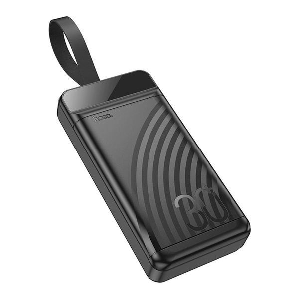 Power Bank Hoco J123B Element 22.5W+PD20W with digital display 30000 mAh Чорний 656-03287 фото