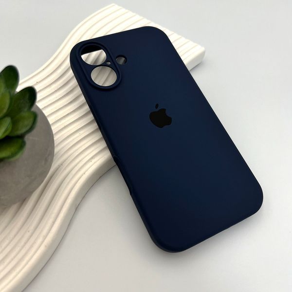 Силіконовий чохол з закритою камерою для iPhone 17 Mid Black 666-04224 фото