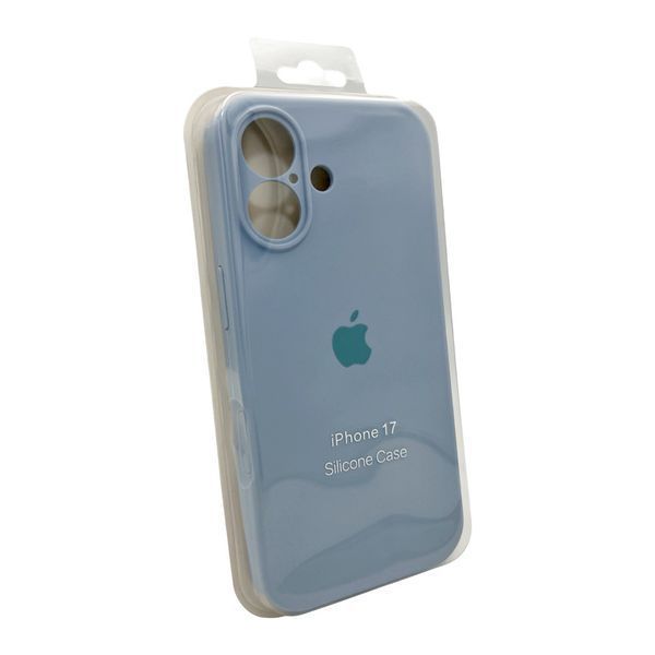 Силиконовый чехол с закрытой камерой для iPhone 17 Lilac Rose 666-04174 фото