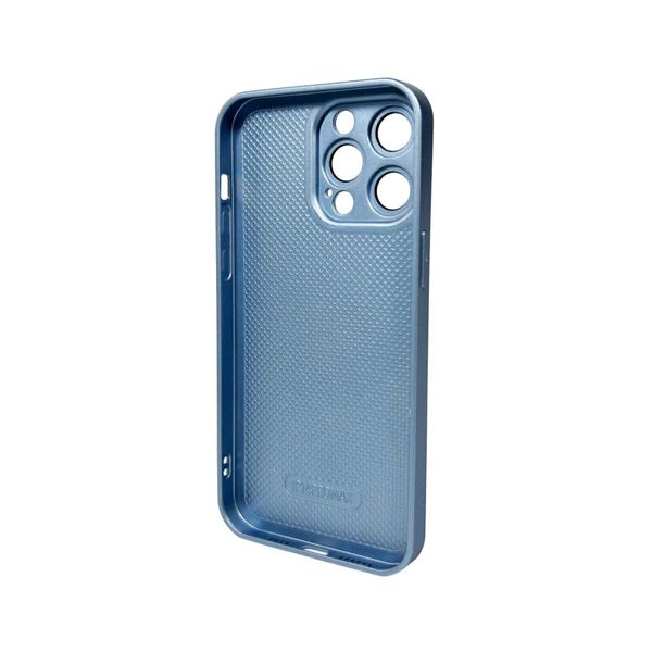 Чехол для смартфона AG Glass Matt Frame Color для iPhone 15 Pro Max Sierra Blue 666-00660 фото