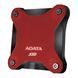 Портативный SSD ADATA SD620 1TB USB 3.2 520/460Mb/s Red SD620-1TCRD фото 4