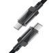 Дата кабель Acefast C12-03 Type-C to Type-C 60W (1.2m) Black ILSO-00000088092-1 фото 4