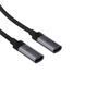 Аудіокабель ACEFAST J14 USB-C 2-in-1 charging audio adapter Black 6974316285823 фото 4