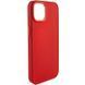 Чехол TPU Bonbon Metal Style для Apple iPhone 14 (6.1") Red 208-06099 фото