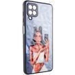 TPU+PC чохол Prisma Ladies для Samsung Galaxy M53 5G Black in White 777-07322 фото