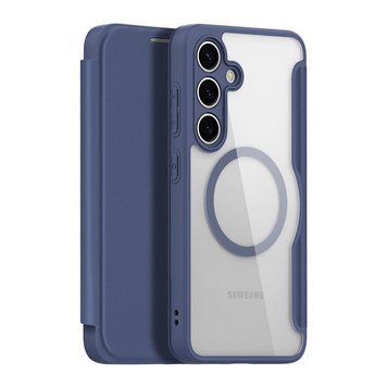 Чехол-книжка Dux Ducis Skin X Pro with MagSafe для Samsung Galaxy S24 5G (S921) Blue 757-00506 фото