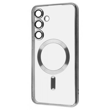Чохол WAVE Metal Color Case with Magnetic Ring для Samsung Galaxy S24 Silver 656-07986 фото