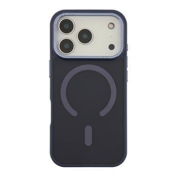 Чехол TPU+PC Goldencis Matte with MagSafe для iPhone 17 Pro Dark Blue 2020000496762 фото
