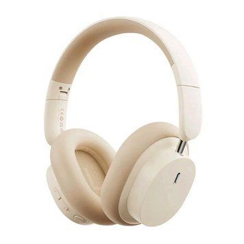Беспроводные накладные наушники Baseus Bowie D05 Wireless Headphones Creamy-white 656-03786 фото