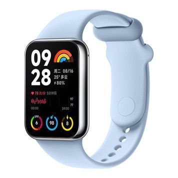 Ремінець для Xiaomi Mi Band 8 Pro/Mi Band 9 Pro/Redmi Watch 4 Silicone Relaxing Blue 212-02587 фото