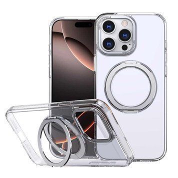 Чехол TPU+PC Empire with Magnetic Fit and Ring для Apple iPhone 15 Pro (6.1") Clear ILSO-00000078844-1 фото