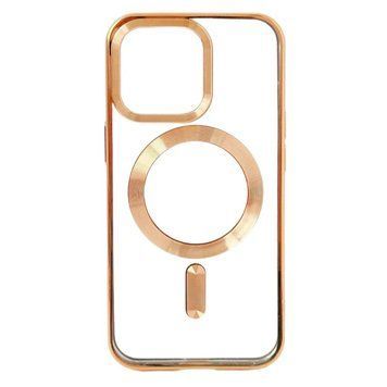 Чохол Metallic CD Magnetic для iPhone 14 Pro Gold 666-02689 фото