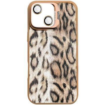 Чохол TPU+PC Wild Leopard with MagSafe and Lens для Apple iPhone 13 / 14 (6.1") Brown 656-08254 фото