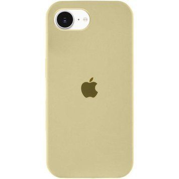 Чохол Silicone Case Full Protective для Apple iPhone 16e\17e (6.1") Mellow Yellow 555-04073 фото