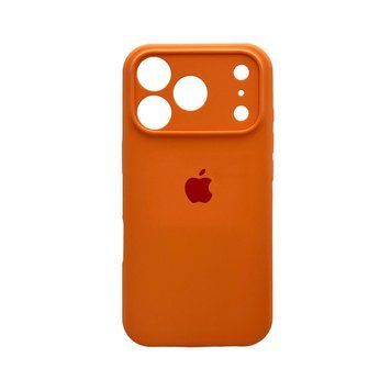 Силиконовый чехол с закрытой камерой для iPhone 17 Pro Max Papaya 666-04325 фото