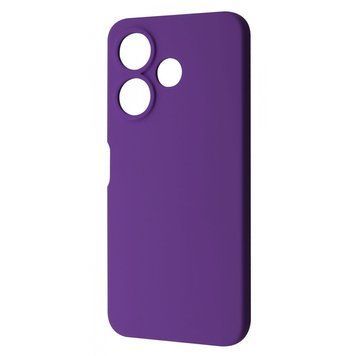 Чехол WAVE Full Silicone Cover для Xiaomi Redmi 13 4G/Poco M6 4G/Note 13R Dark purple 656-07436 фото