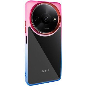 Чохол TPU+PC Fresh sip series для Xiaomi Redmi A3 Синій / Рожевий 777-06623 фото