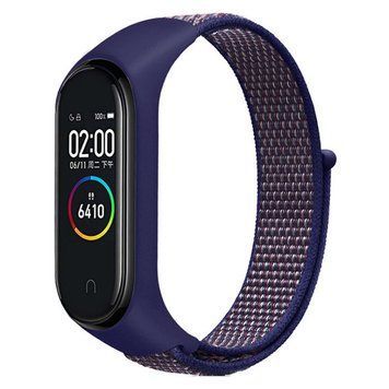 Ремешок Nylon New для Xiaomi Mi Band 3/4/5/6/7 Navy Blue 212-01755 фото