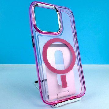 Чохол Colorful Case з MagSafe для iPhone 13 Pro Max Рожевий 208-01508 фото