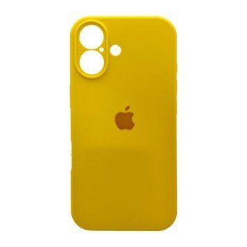 Силіконовий чохол з закритою камерою для iPhone 17 Sunny Yellow 666-04225 фото