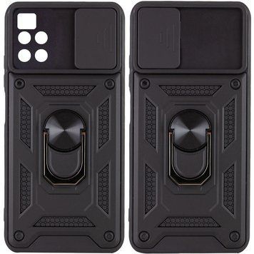 Ударостійкий чохол Camshield Serge Ring для Xiaomi Poco M4 Pro 5G Black 777-04649 фото