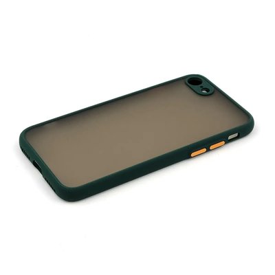 Силиконовый чехол с закрытой камерой Avenger Totu для iPhone 7/8/SE 2020 Dark Green 208-00611 фото