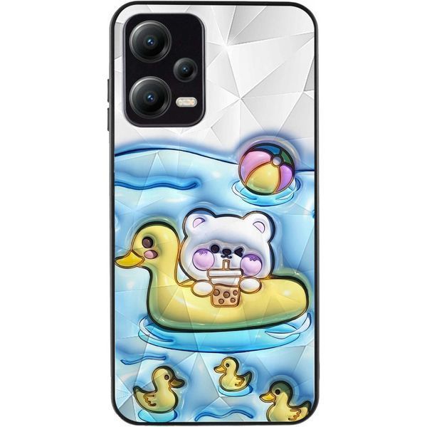 Чехол TPU+PC Prisma Fluffie для Xiaomi Poco X5 5G / Note 12 5G Ducklings 777-03955 фото