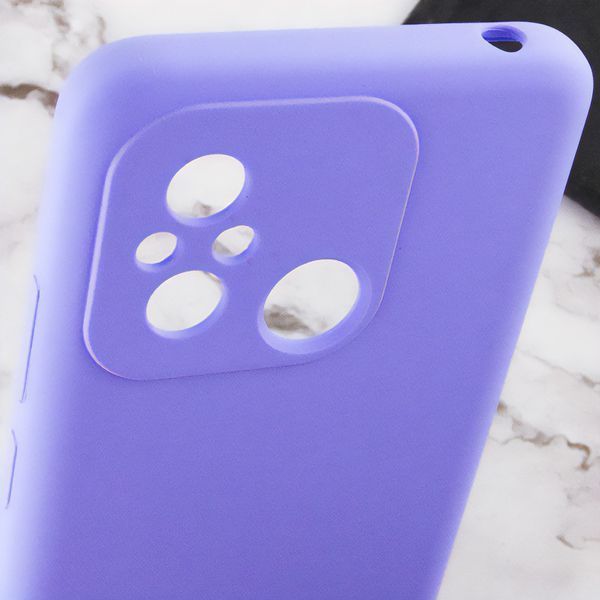 Чохол Silicone Cover Lakshmi Full Camera для Xiaomi Redmi 12C / Poco C55 Бузковий 555-02196 фото