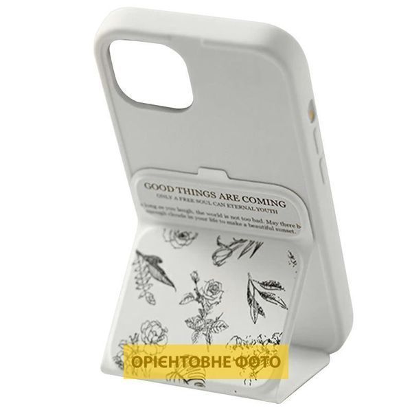 Чохол TPU Panel Stand для Apple iPhone 17 (6.3") Floral Sketch 777-09414 фото